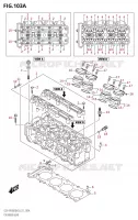 CYLINDER HEAD for Suzuki GSX-S 950 2023