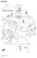 FUEL TANK for Suzuki GSX-S 950 2023
