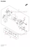 REAR CALIPER for Suzuki GSX-S 950 2023