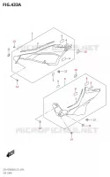 REAR FAIRING for Suzuki GSX-S 950 2023