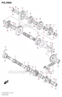TRANSMISSION for Suzuki GSX-S 950 2023
