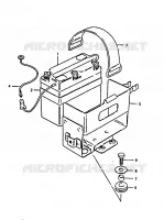 BATTERY for Suzuki TS 125 1979