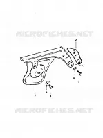 CHAIN GUARD for Suzuki TS 125 1979