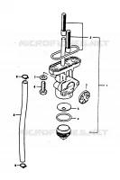 FUEL COCK for Suzuki TS 125 1979