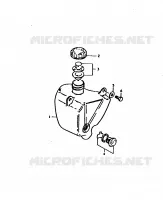 OIL TANK for Suzuki TS-ER 125 1992