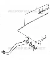 REAR BRAKE for Suzuki TS 125 1979