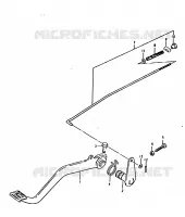 REAR BRAKE for Suzuki TS-ER 125 1992