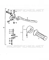 RIGHT SWITCH   HANDGRIP for Suzuki TS 125 1979