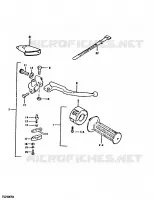 RIGHT SWITCH   HANDGRIP for Suzuki TS-ER 250 1996