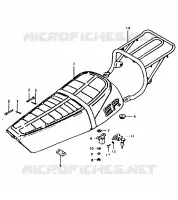 SEAT for Suzuki TS-ER 125 1992