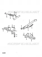 STAND   FOOTREST for Suzuki TS-ER 250 1996