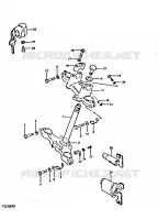STEERING COLUMN for Suzuki TS-ER 250 1996