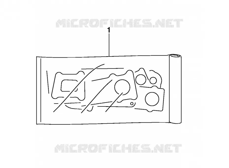 GASKET SET Suzuki SCOOTER 150 BURGMAN 2002  UH150K2(P19)