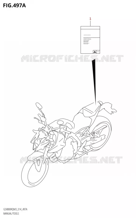 MANUAL - TOOLS Suzuki MOTO 800 GSX 2023  GSX800RQ M3 (E14)