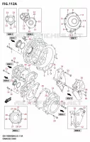 CRANKCASE COVER for Suzuki KATANA 1000 2024