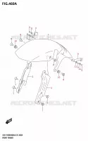 FRONT FENDER for Suzuki KATANA 1000 2024