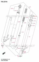 FRONT FORK for Suzuki KATANA 1000 2024