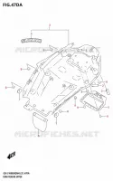 REAR FENDER UPPER for Suzuki KATANA 1000 2024