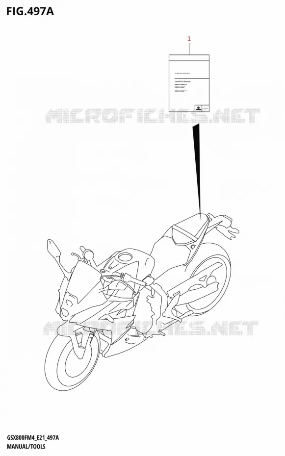 MANUAL - TOOLS Suzuki MOTO 800 GSX 2024  GSX800FUQ M4 (E21)