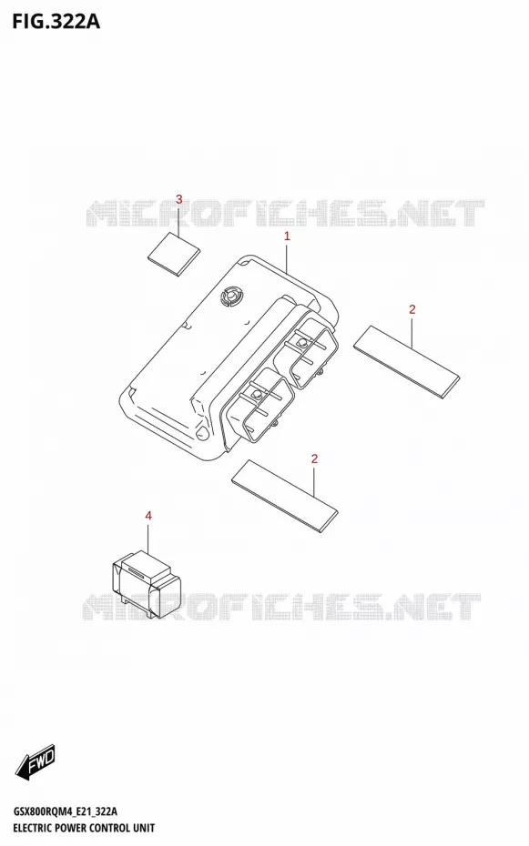 ELECTRIC POWER CONTROL UNIT Suzuki MOTO 800 GSX 2024  GSX800RQ M4 (E21)