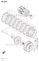 CLUTCH for Suzuki RM-Z 250 2023
