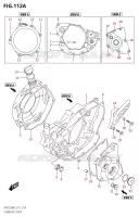 CRANKCASE COVER for Suzuki RM-Z 250 2023