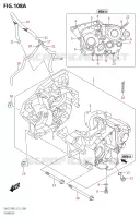 CRANKCASE for Suzuki RM-Z 250 2023