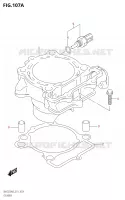 CYLINDER for Suzuki RM-Z 250 2023