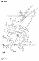 FRAME for Suzuki RM-Z 250 2023