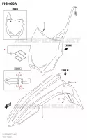 FRONT FENDER for Suzuki RM-Z 250 2023