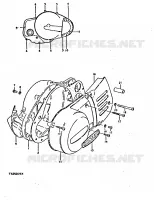 CRANKCASE COVER for Suzuki TS-ER 250 1996