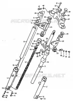 FRONT FORK for Suzuki TS 125 1979