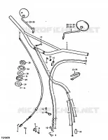 HANDLEBAR for Suzuki TS-ER 250 1996