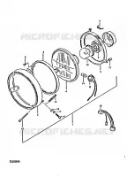 HEADLIGHT (E16) for Suzuki TS-ER 250 1996