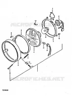 HEADLIGHT (E4) for Suzuki TS-ER 250 1996