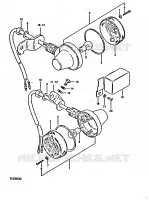 INDICATORS (E2) for Suzuki TS-ER 250 1996