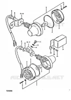 INDICATORS (E4, E17, E21) for Suzuki TS-ER 250 1996