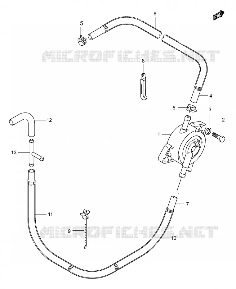 FUEL PUMP Suzuki SCOOTER 150 BURGMAN 2002  UH150K2(P19)