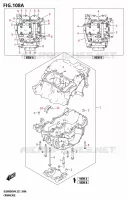 CRANKCASE for Suzuki V-STROM 800 2024