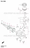 CRANKSHAFT for Suzuki V-STROM 800 2024