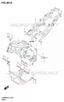 FRAME for Suzuki V-STROM 800 2024