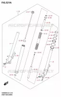 FRONT FORK for Suzuki V-STROM 800 2024