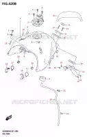 FUEL TANK for Suzuki V-STROM 800 2024