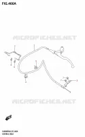 HANDLEBAR   CABLES for Suzuki V-STROM 800 2024