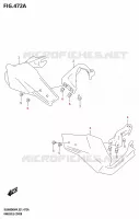 KNUCKLE COVERS for Suzuki V-STROM 800 2024