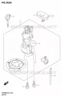 LOCK SET for Suzuki V-STROM 800 2024