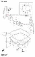 OIL PAN   OIL PUMP for Suzuki V-STROM 800 2024