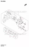 REAR CALIPER for Suzuki V-STROM 800 2024