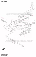 SWINGARM for Suzuki V-STROM 800 2024