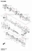 TRANSMISSION for Suzuki V-STROM 800 2024